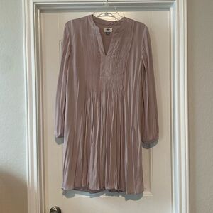 Old Navy- Light Purple/Gray toned Long Sleeve Dress, Medium